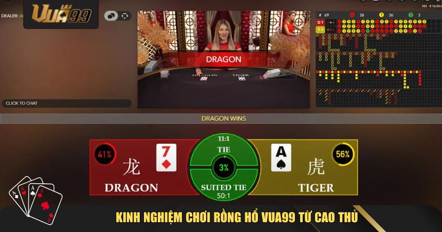 Rồng Hổ VUA99 Là Gì? Luật Chơi Và Cách Đặt Cược Dễ Thắng Nhất 3 Rồng Hổ VUA99 cần sự tỉnh táo, tập trung và khả năng quan sát nhạy bén